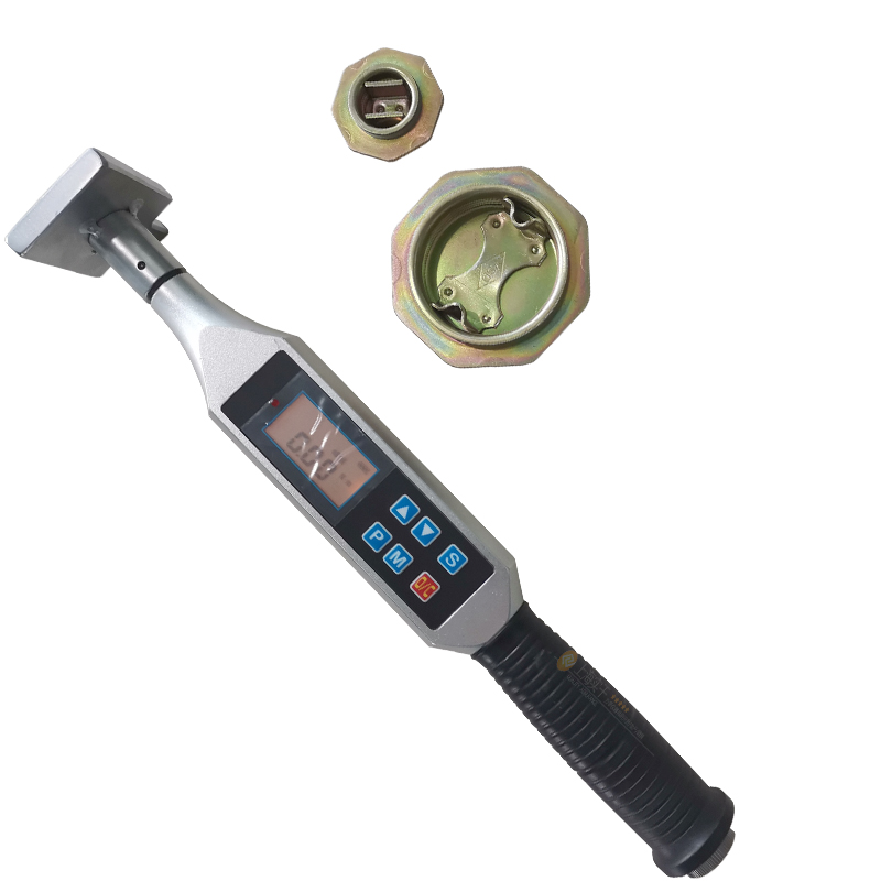 铁桶的扭矩扳手 可以拧铁桶数显扭力扳手 2-10N.m桶盖头电子力矩扳手厂家