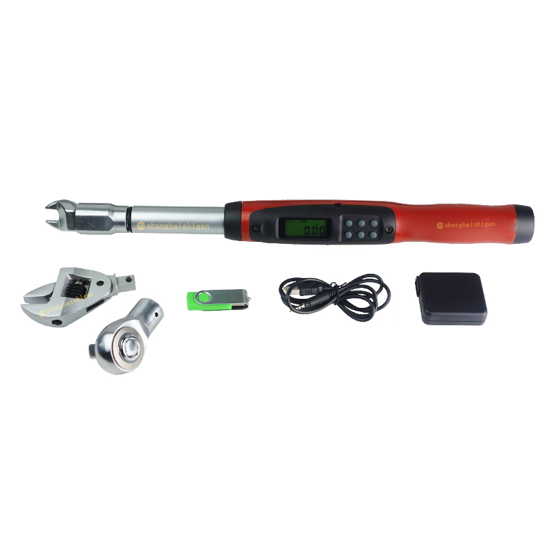 无线传输数显扭矩扳手 无线数显扭力扳手 100N.m力矩板子厂家